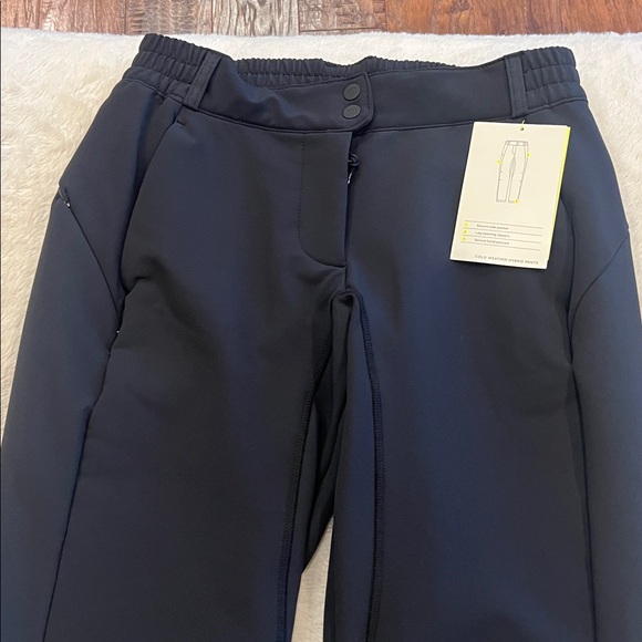 Cold Weather Warm Hybrid Pants SMALL ~ All in Motion Black - Picture 3 of 8